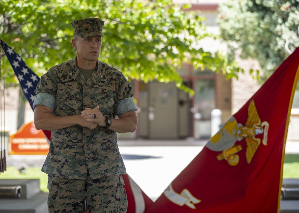 Passing the Baton, Command of the Pride of Pacific