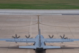 Dyess, Little Rock conduct largest formation flight in C-130J history