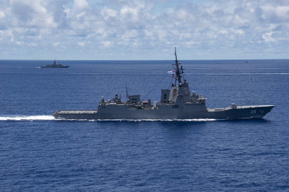 USS Ronald Reagan (CVN 76) Trilateral Exercise