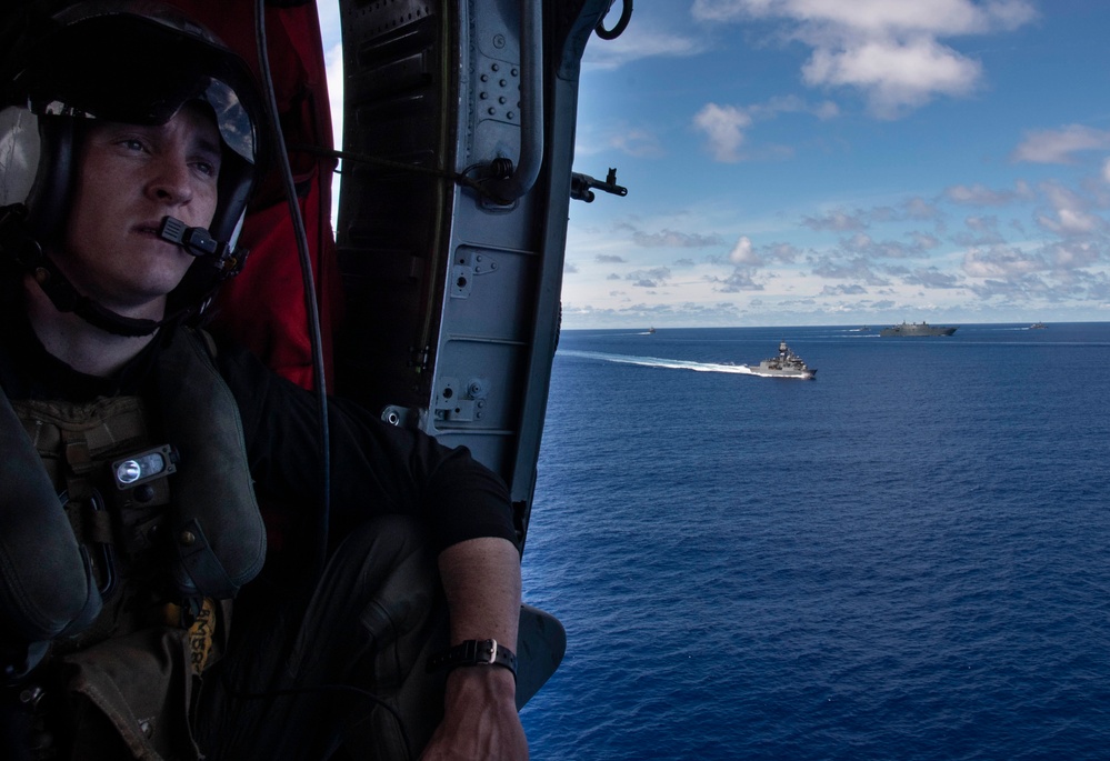 USS Ronald Reagan (CVN 76) Trilateral Exercise