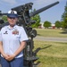 Master Chief Petty Officer Laurie A. Kennedy becomes the first woman to advance to the rank of Master Chief as a Gunner’s Mate