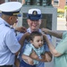 Master Chief Petty Officer Laurie A. Kennedy becomes the first woman to advance to the rank of Master Chief as a Gunner’s Mate