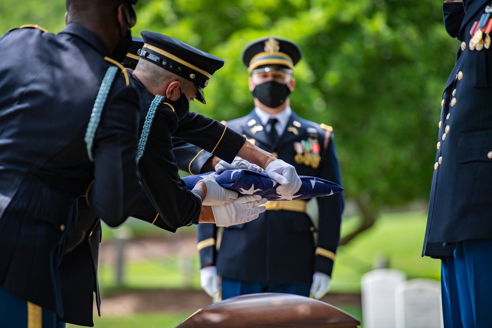 Modified Military Funeral Honors for U.S. Army 1st Lt. Donald Bailey