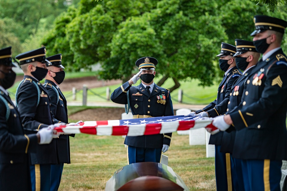 Modified Military Funeral Honors for U.S. Army 1st Lt. Donald Bailey