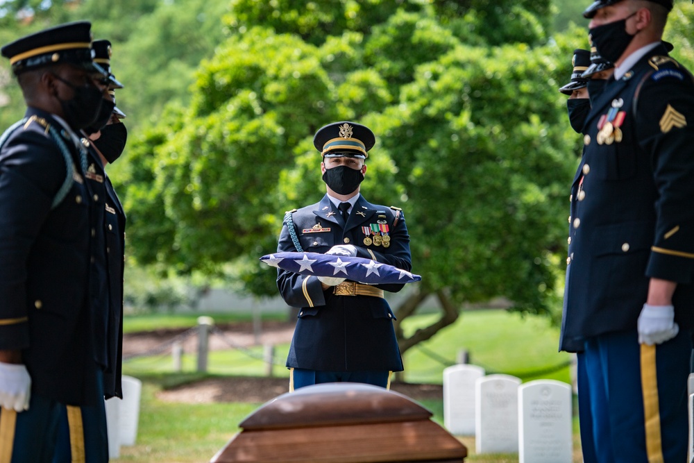 Modified Military Funeral Honors for U.S. Army 1st Lt. Donald Bailey