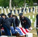 Modified Military Funeral Honors for U.S. Army 1st Lt. Donald Bailey