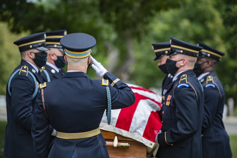 Modified Military Funeral Honors for U.S. Army 1st Lt. Donald Bailey