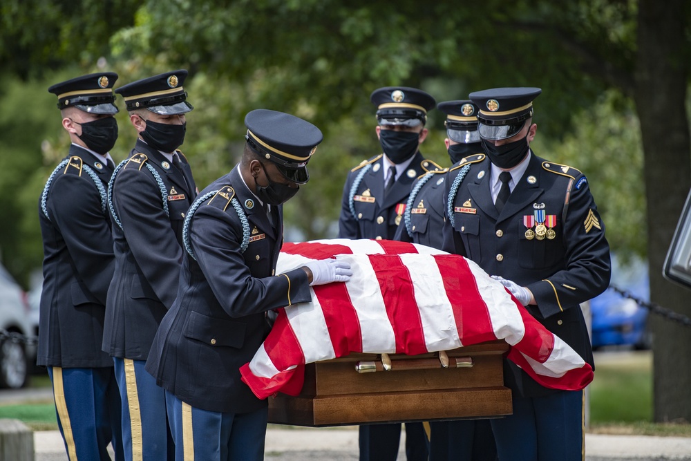 Modified Military Funeral Honors for U.S. Army 1st Lt. Donald Bailey