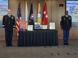 Retirement Ceremony for USASAC CSM Gene Canada