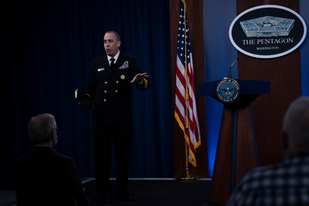 Pentagon Spokesman Briefs Reporters