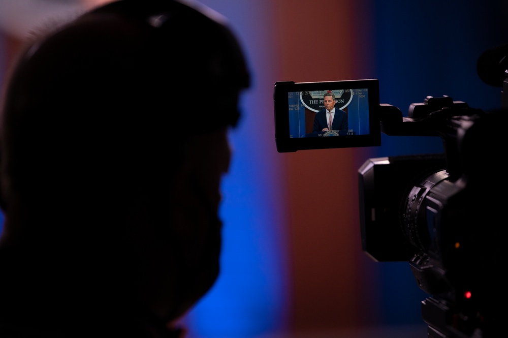 Pentagon Spokesman Briefs Reporters