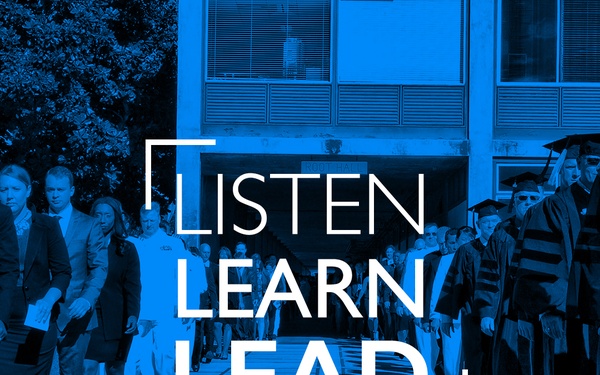 NPS President Engages Campus Leaders in All-New Web Series ‘Listen, Learn, Lead’