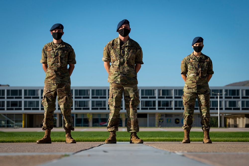 2nd group of Basic Cadets March Out to Jack's Valley