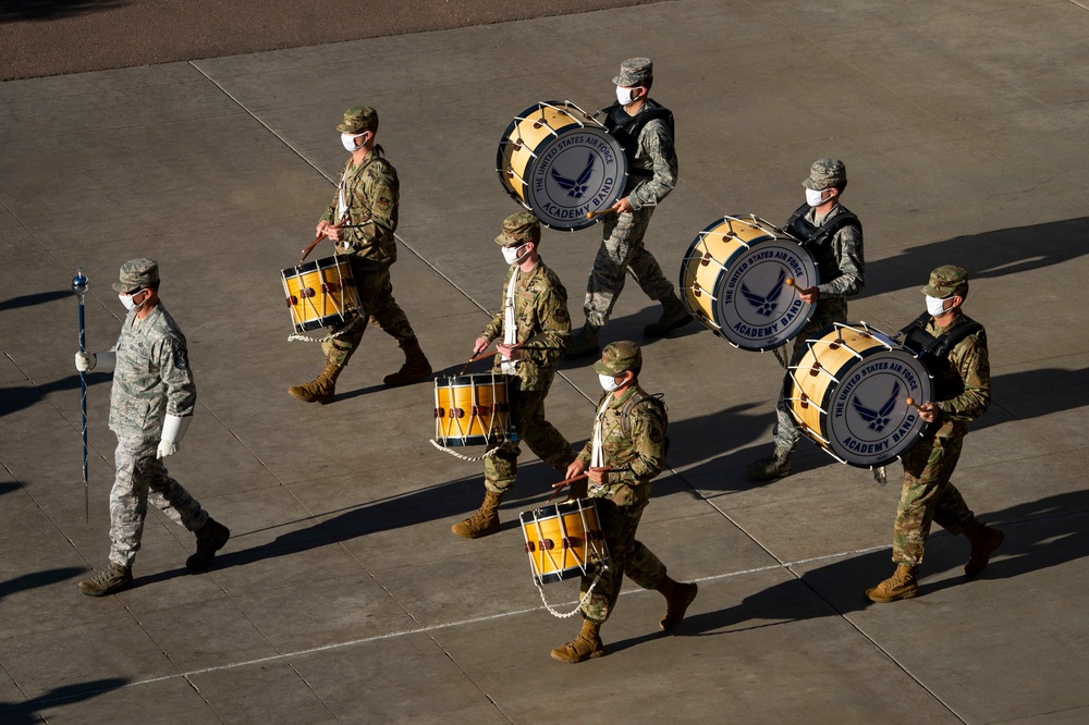 2nd group of Basic Cadets March Out to Jack's Valley