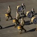 2nd group of Basic Cadets March Out to Jack's Valley