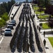 2nd group of Basic Cadets March Out to Jack's Valley