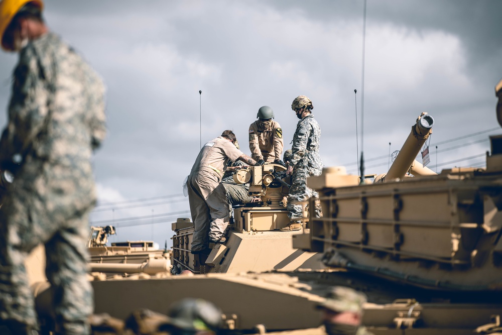 GREYWOLF Brigade First to Receive New Abrams Tanks