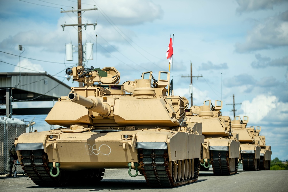 GREYWOLF Brigade First to Receive New Abrams Tanks