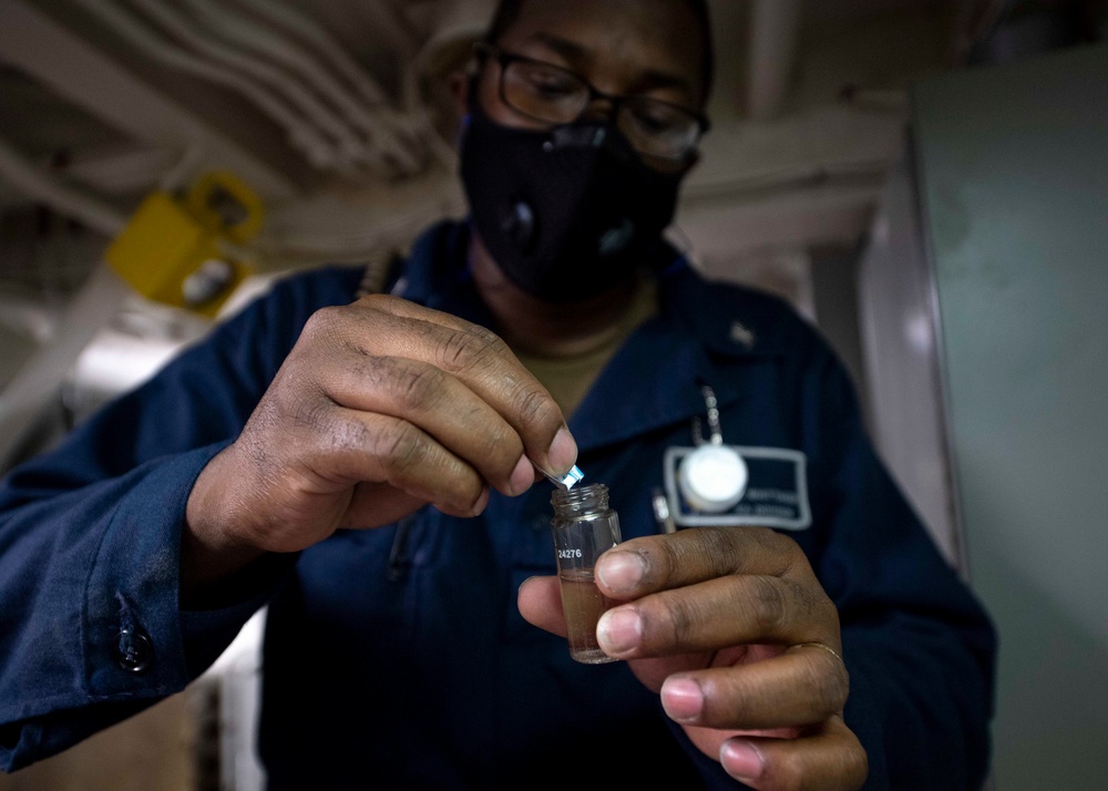 Rafael Peralta Sailor Test Potable water