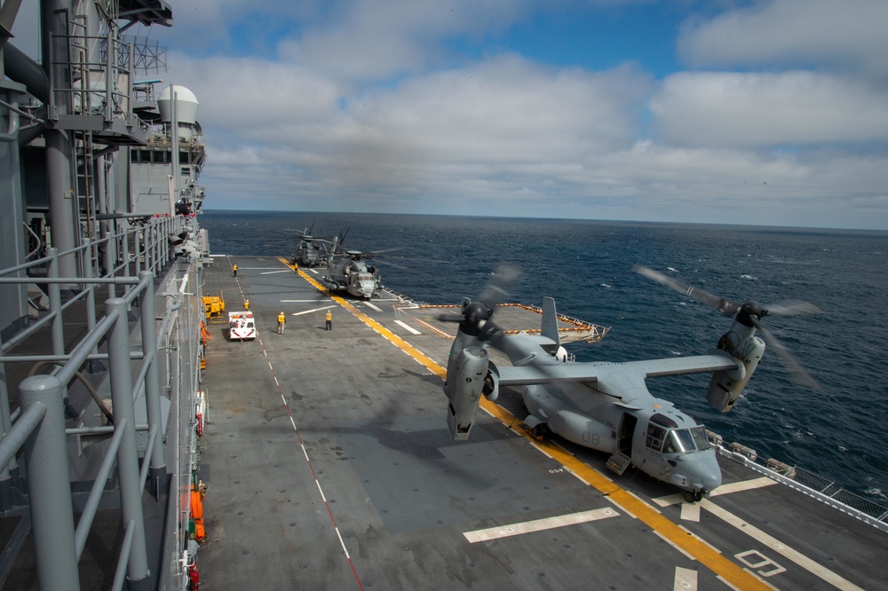 USS ESSEX Underway Operations