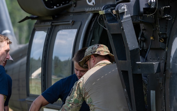 12th Combat Aviation Brigade Conducts Aerial Gunnery