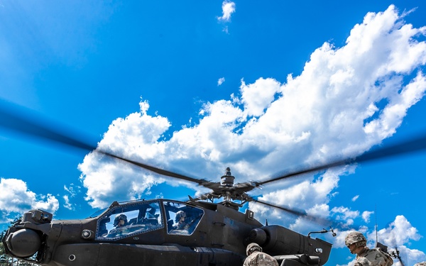 12th Combat Aviation Brigade Conducts Aerial Gunnery