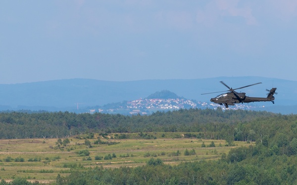 12th Combat Aviation Brigade Conducts Aerial Gunnery