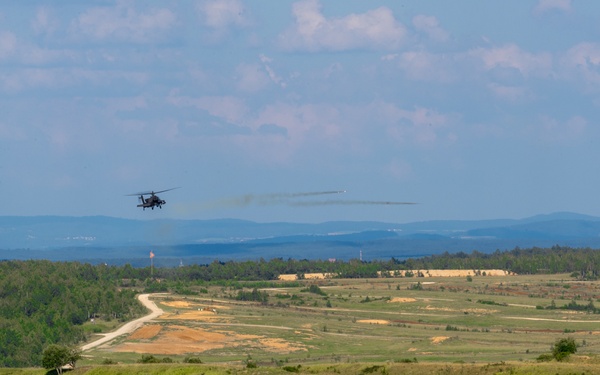 12th Combat Aviation Brigade Conducts Aerial Gunnery