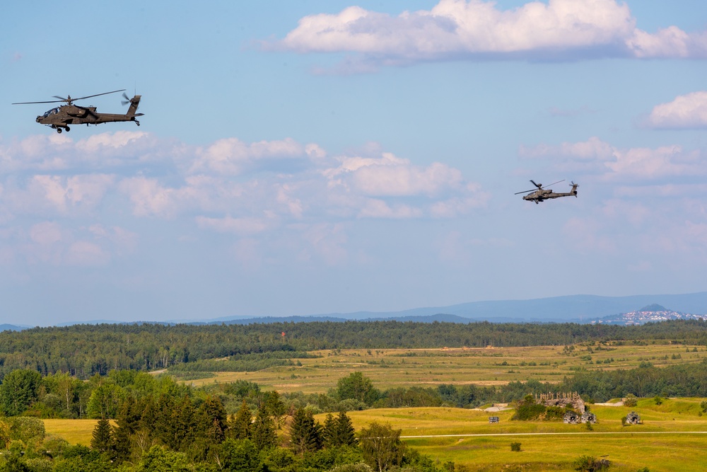 12th Combat Aviation Brigade Conducts Aerial Gunnery