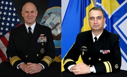 VADM Black and RADM Neizhpapa