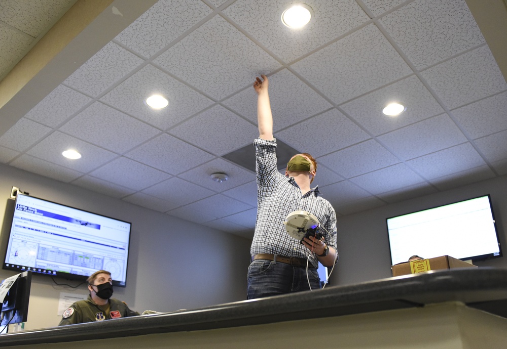 Air National Guard wing receives UV light disinfectant system; first in DOD