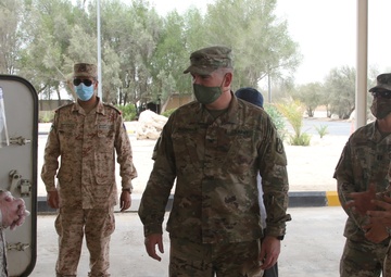 75th FAB Talk Future Partnership with Kuwaiti Field Artillery