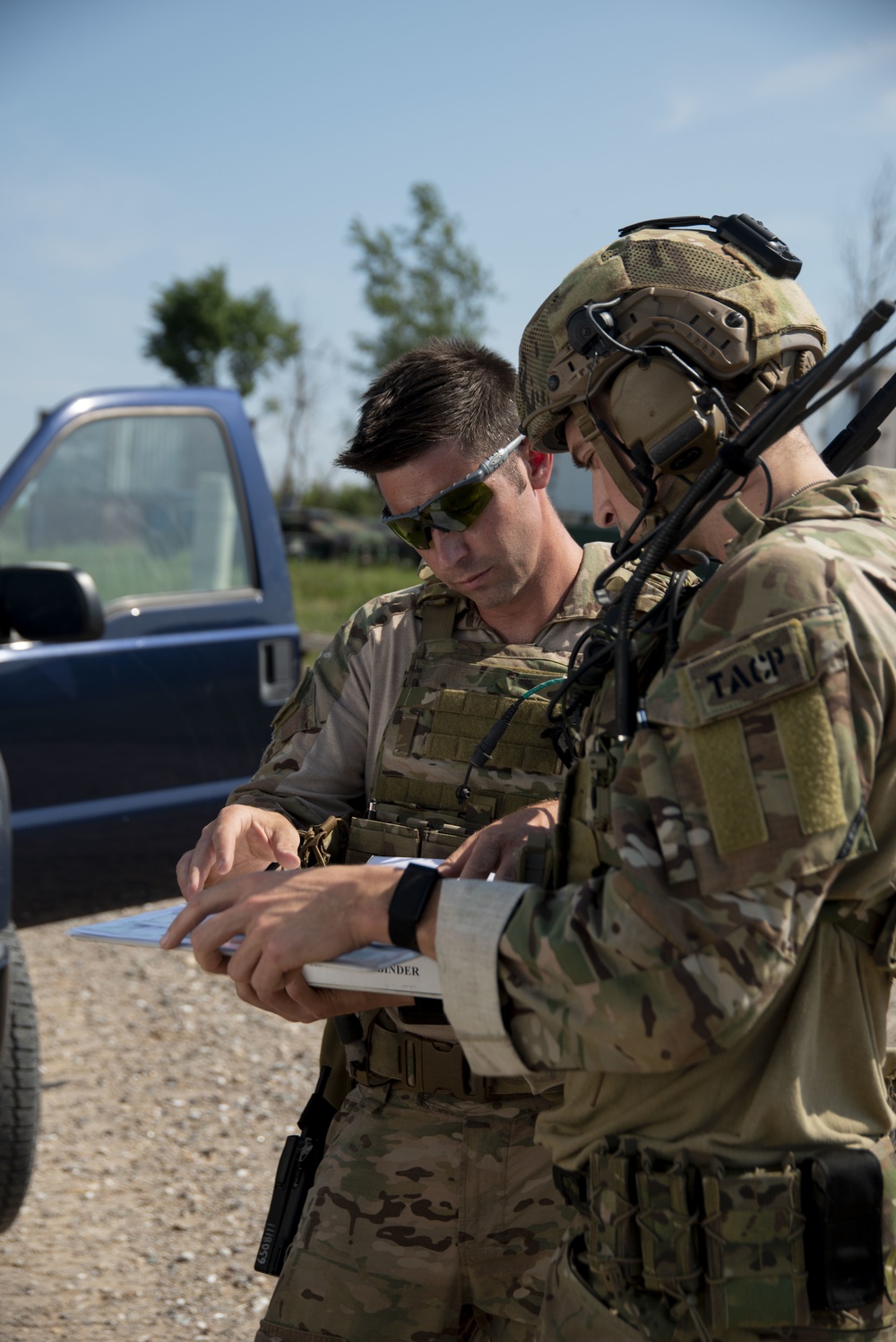 Tactical Air Control Specialists call in Close Air Support