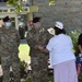 Niagara Airmen present flags in appreciation of community support