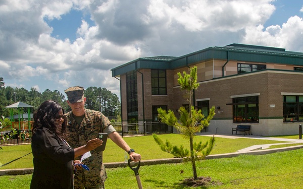 Apple tree planted in remembrance of DeLalio Elementary School’s namesake