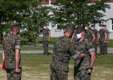 Fox Company assigned to BLT 2/8 changes command