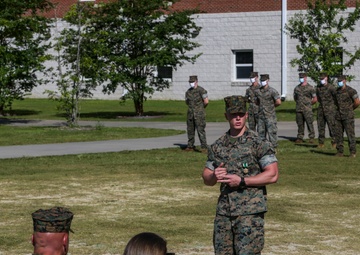 Fox Company assigned to BLT 2/8 changes command