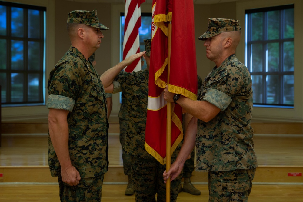 2nd Supply Battalion Change of Command