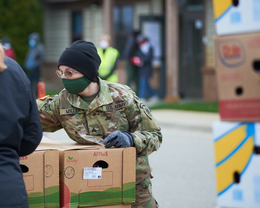 Michigan Guard Band Supports Communities During COVID-19