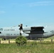 C-130 Hercules training aircraft at Fort McCoy