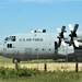 C-130 Hercules training aircraft at Fort McCoy