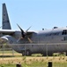 C-130 Hercules training aircraft at Fort McCoy