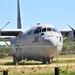 C-130 Hercules training aircraft at Fort McCoy