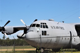 C-130 Hercules training aircraft at Fort McCoy