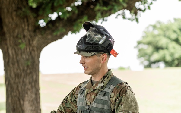 Officer candidates conduct situational training exercise