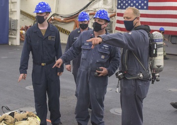 John P. Murtha Sailors assist BHR damage control efforts