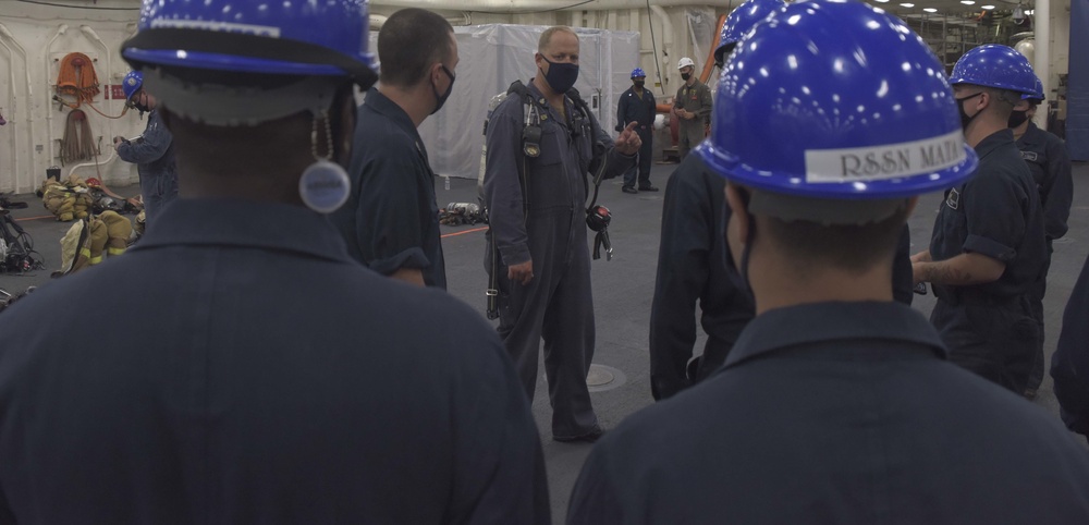 John P. Murtha Sailors assist BHR damage control efforts