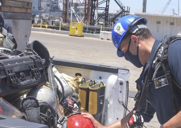 John P. Murtha Sailors assist BHR damage control efforts