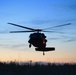 MEDEVAC evening flight