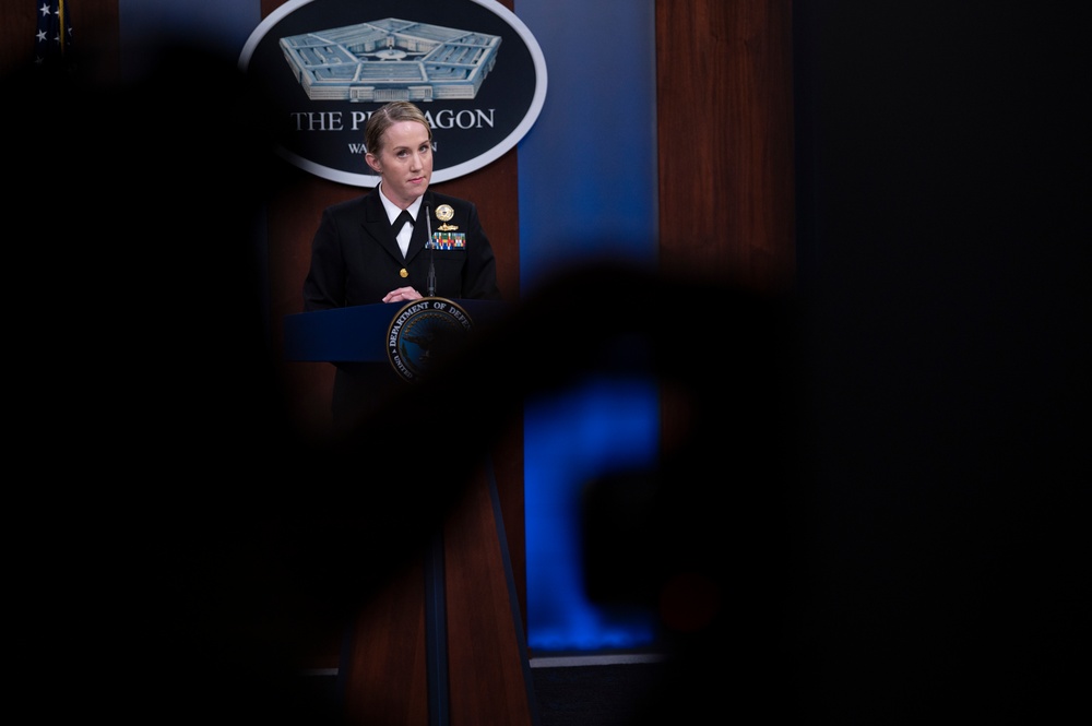 OIR Deputy Commander Briefs Media from Baghdad
